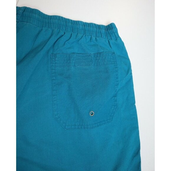 VINTAGE MEN'S BLUE SWIM TRUNKS - SWIMSUIT - BASIC EDITIONS - SIZE XL - Picture 6 of 6